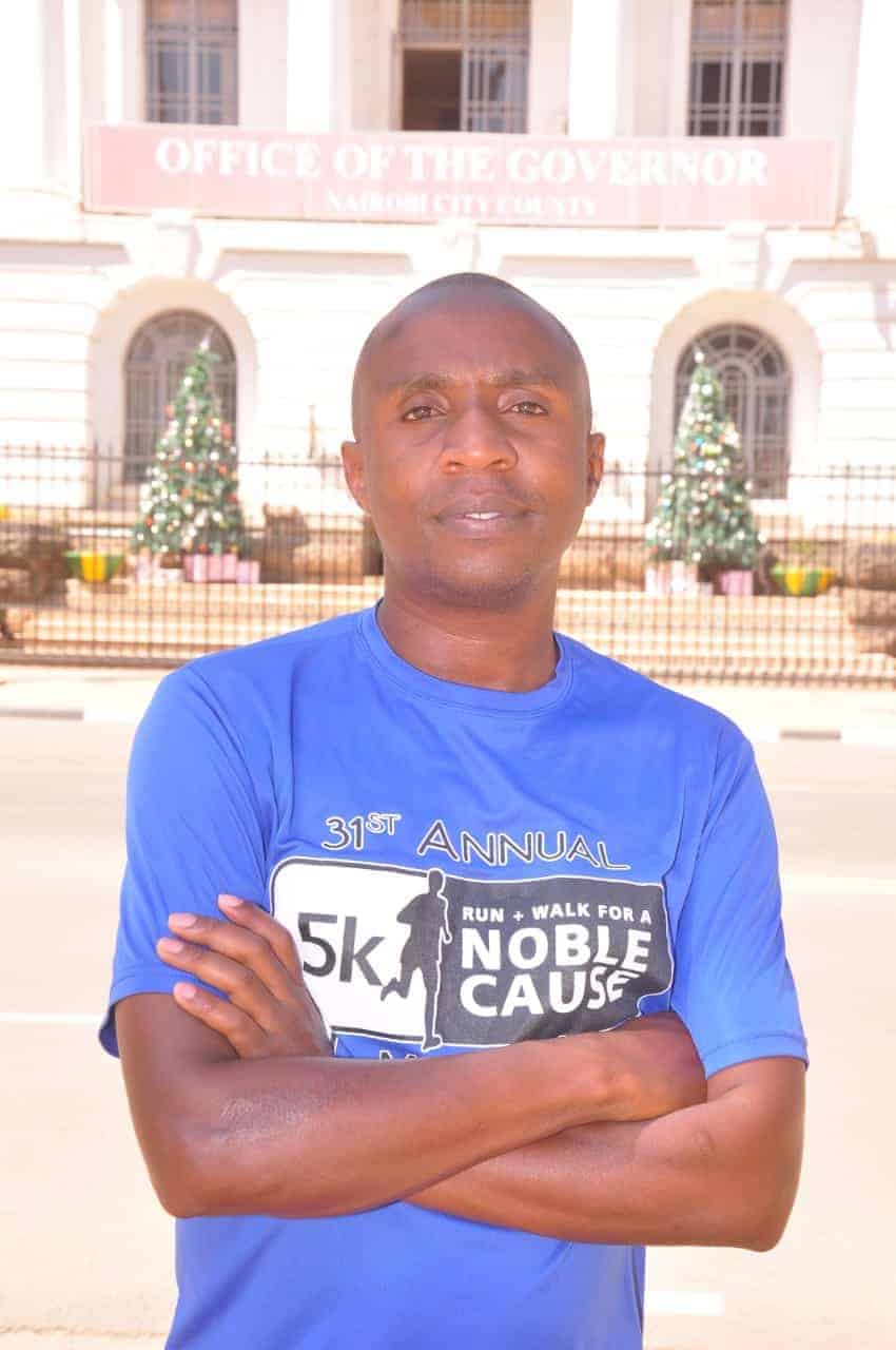 Kelvin Kamau at Nairobi City County Governor's Office